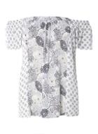 Dorothy Perkins Ivory Mix And Match Bardot Top