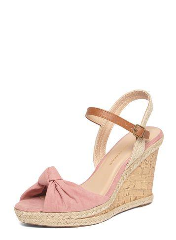 Dorothy Perkins Pink Robyn Knot Wedges