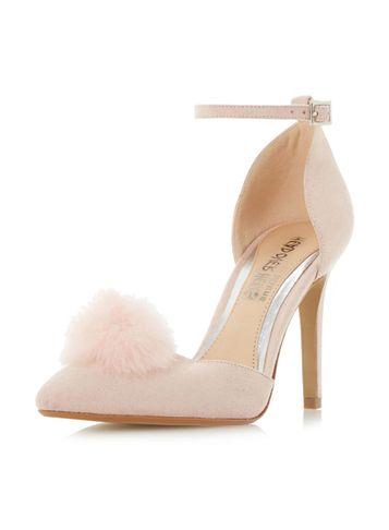 Dorothy Perkins *head Over Heels By Dune Blush 'cresseda' Court Shoes