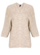 Dorothy Perkins *izabel London Beige Knitted Jumper