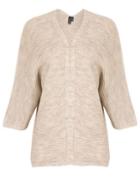 Dorothy Perkins *izabel London Beige Knitted Jumper