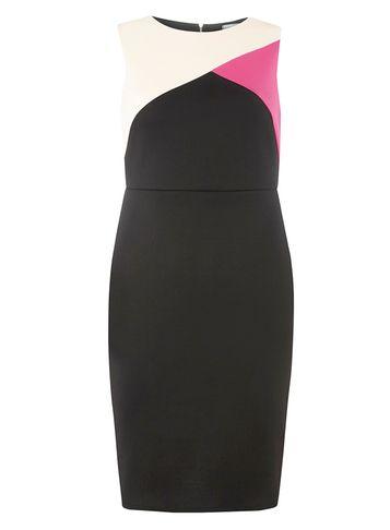 Dorothy Perkins Petite Colour Block Dress