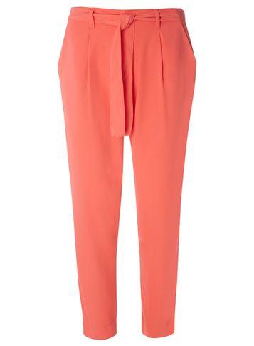 Dorothy Perkins Coral Tie Waist Trousers