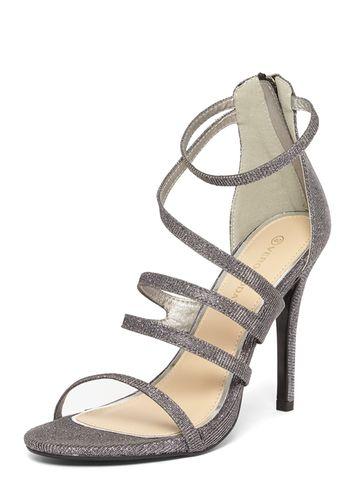 Dorothy Perkins *vero Moda Silver 'nice' Heeled Sandals
