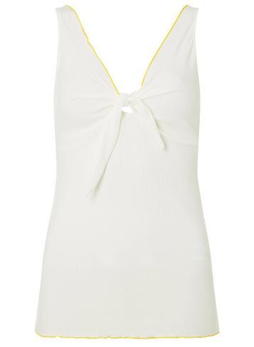 Dorothy Perkins Ivory Tie Front Vest