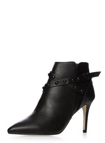 Dorothy Perkins Black 'light' Stud Point Boots
