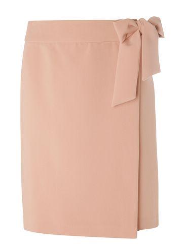 Dorothy Perkins Blush Tie Front Skirt