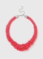 Dorothy Perkins Coral Beaded Necklace