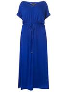 Dorothy Perkins Dp Curve Cobalt Jersey Maxi Dress