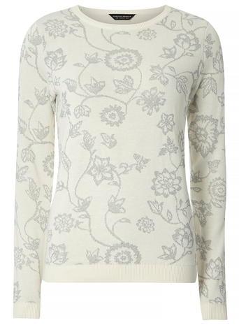 Dorothy Perkins Floral Sparkle Jumper