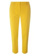 Dorothy Perkins Ochre Yellow Double Loop Ankle Grazer Trousers