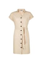 Dorothy Perkins Petite Stone Linen Shirt Dress