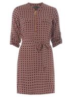 Dorothy Perkins Multi Coloured Geometric Spot Shirt Dress