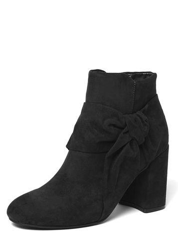 Dorothy Perkins Black 'aster' Block Heel Boots