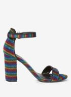 Dorothy Perkins Multi Coloured 'shimmy' Heeled Sandals