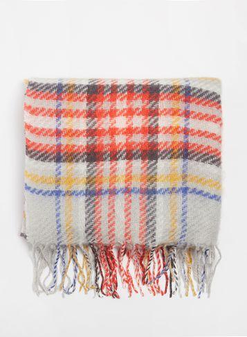 Dorothy Perkins Multi Colour Brit Pop Checked Scarf