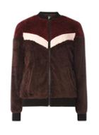 Dorothy Perkins *first & I Fluffy Bomber Jacket