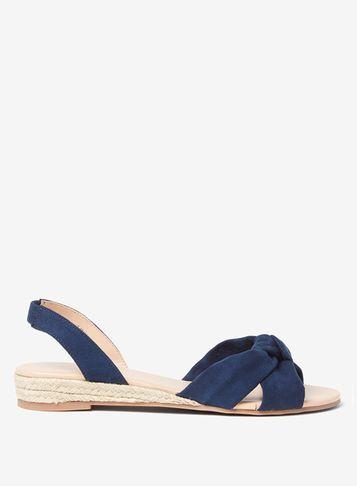 Dorothy Perkins Navy 'renee' Knot Wedges