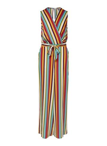 *only Multi Colour Stripe Print Jumpsuit