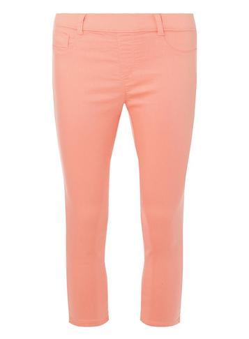 Dorothy Perkins Coral Eden Ultra Soft Cropped Jeggings