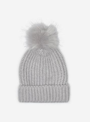 Dorothy Perkins Grey Pom Hat