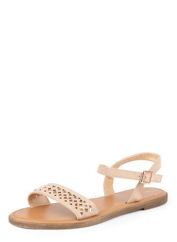 Dorothy Perkins Nude 'fifi' Gem Stone Sandals