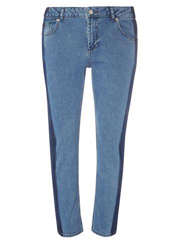 Dorothy Perkins Fashion Straight Laser Side Panel Jeans