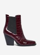 *lola Skye Luca Burgundy Western Boots