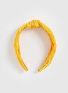 Dorothy Perkins Yellow Silk Crinkle Headband