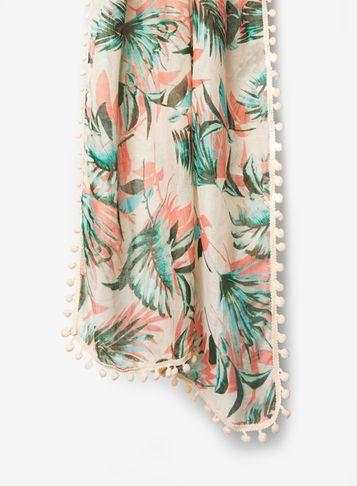 Dorothy Perkins Multi Beach Pom Scarf