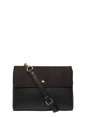 Dorothy Perkins Black Multi Compartment Crossbody Bag