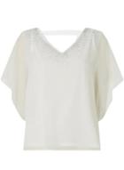 Dorothy Perkins *billie & Blossom Petite Ivory Sparkle Blouse