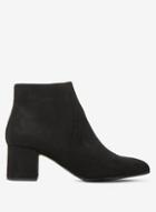Dorothy Perkins Black Amber Point Block Heel Boots