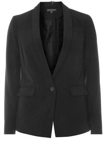 Dorothy Perkins Black Tailored Fit Button Blazer