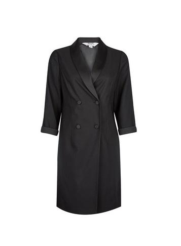 Dorothy Perkins Petite Black Tuxedo Dress
