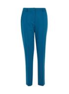 Dorothy Perkins *tall Sapphire Blue Ankle Grazer Trousers