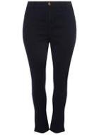 Dorothy Perkins Dp Curve Indigo Fly Front Skinny Fit Jeans