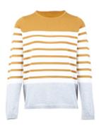 Dorothy Perkins *izabel London Mustard Striped Jumper