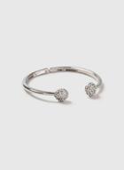 Dorothy Perkins Silver Finish Open Bangle