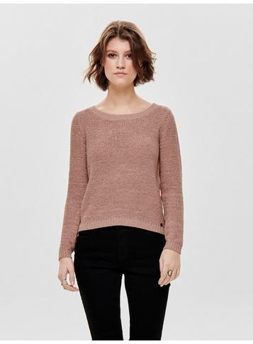 *only Pink Fine Gauge Knitted Jumper