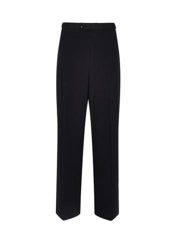 Dorothy Perkins Petite Black Skinny Belted Trousers