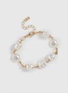 Dorothy Perkins Pearl Effect Chain Bracelet