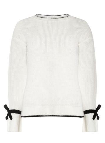 Dorothy Perkins Ivory Tie Sleeve Jumper