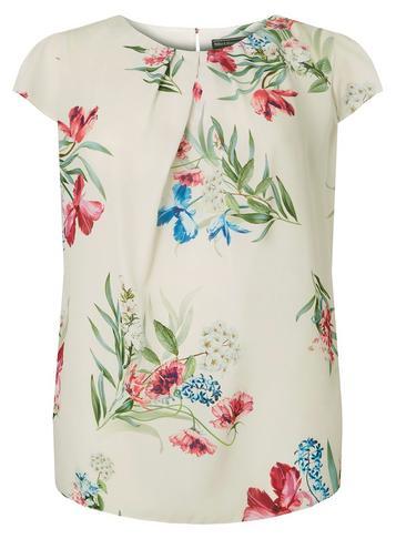 Dorothy Perkins *billie & Blossom Curve Floral Print Top