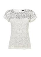Dorothy Perkins White Angel Sleeve Lace Top