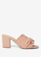 Dorothy Perkins Wide Fit Blush 'solo' Mules