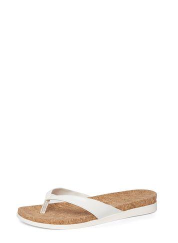 Dorothy Perkins White Comfort 'fiona' Flip Flop Sandals