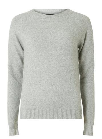 Dorothy Perkins *vero Moda Grey Crew Neck Jumper