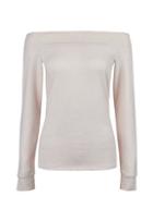 Dorothy Perkins Blush Brushed Bardot Jumper