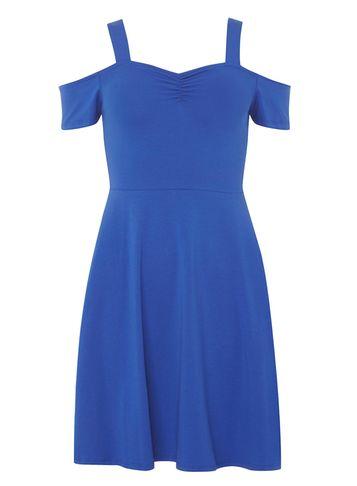 Dorothy Perkins Cobalt Strap Bardot Dress